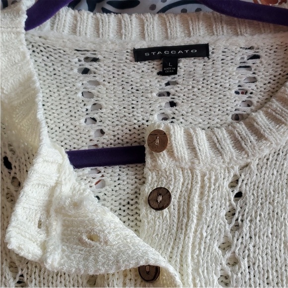 🆕 NWOT Staccato sweater, L - Picture 2 of 5